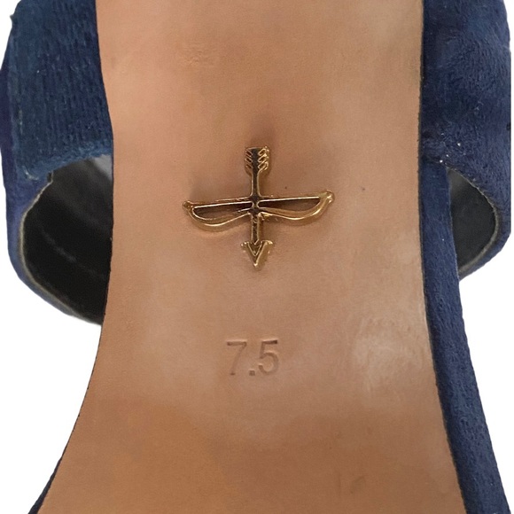 Pour La Victoire Belz Suede Dress Heels Sandals - Picture 13 of 16